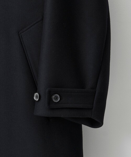 UNITED TOKYO（ユナイテッドトウキョウ）の「【数量限定】×EX Super180s MELTON OVER COAT（ダウンジャケット/コート・メンズ・ブラック・1/2）」の4枚目の写真
