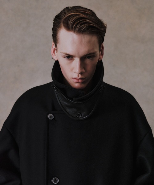 数量限定】×EX Super180s MELTON OVER COAT（ダウンジャケット/コート