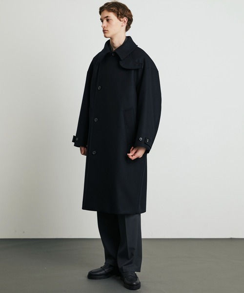 数量限定】×EX Super180s MELTON OVER COAT（ダウンジャケット/コート