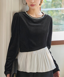 ベロア」に該当するトップス（フリル）ファッション通販 - ZOZOTOWN