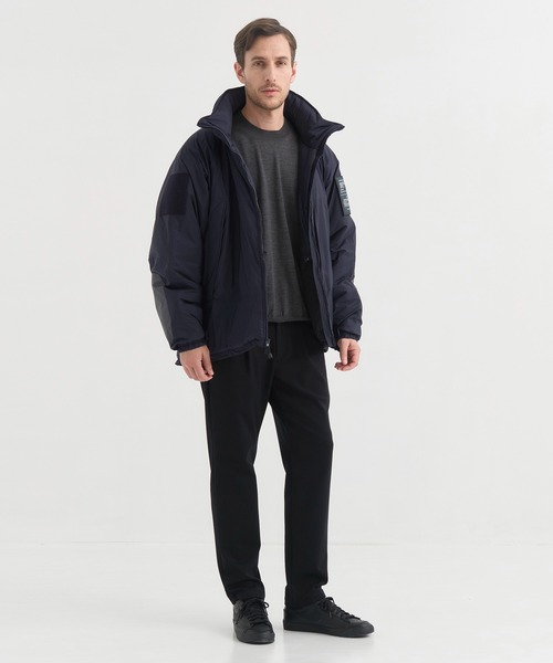 N.HOOLYWOOD(N.ハリウッド)の「【N.HOOLYWOOD×THE TOKYO】別注×WILD THINGS MONSTER PARKA/プリマロフト中綿×パーテックス採用・街で使える高機能アウター(ダウンジャケット/コート・メンズ・ネイビー/ブラック・38/36/40)」の7枚目の写真