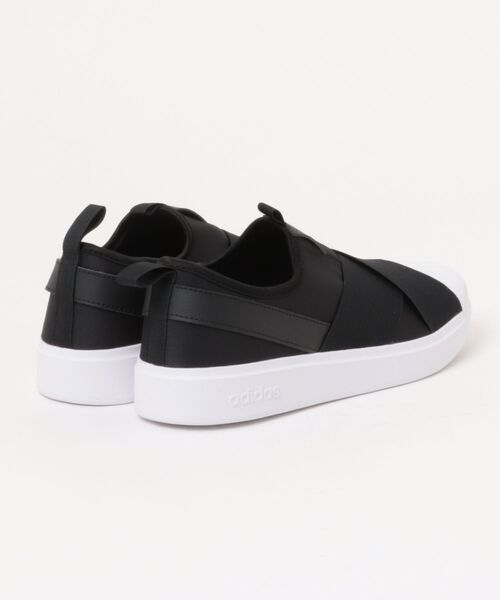 adidas(アディダス)の「【adidas】STREETTALK SLIPON(スニーカー・メンズ・ブラック×ホワイト・25.0cm/25.5cm/26.0cm/26.5cm/27.0cm/27.5cm/28.0cm)」の2枚目の写真