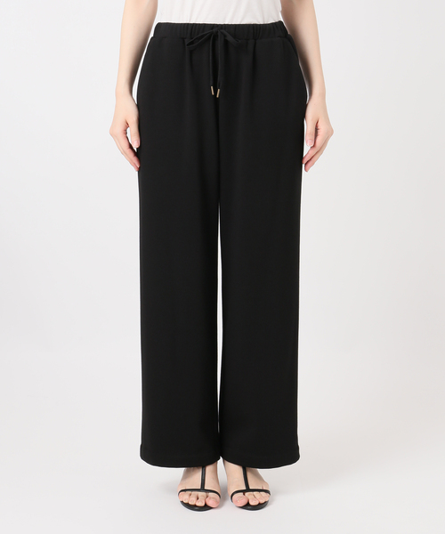 B.C STOCK（ベーセーストック）の「手洗い可 / ウォームストレートパンツ（その他パンツ・レディース・アイボリー/ブラック・FREE）」の16枚目の写真