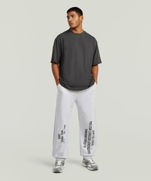 G-STAR（ジースター）の「Stencil Graphic Sweater Pant/ミリタリーディテールステンシルグラフィックスウェットパンツ/セットアップ可能（スウェットパンツ）」