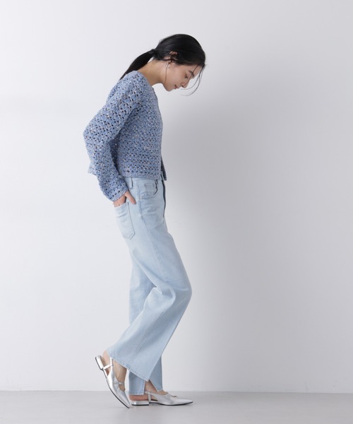 Healthy denim（ヘルシーデニム）の「Healthy DENIM/別注 Brownie（デニムパンツ・レディース・ライトブルー/ダークブルー・25/24/23）」の20枚目の写真