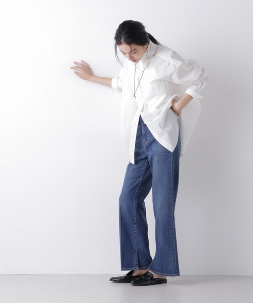 Healthy denim（ヘルシーデニム）の「Healthy DENIM/別注 Brownie（デニムパンツ・レディース・ライトブルー/ダークブルー・25/24/23）」の16枚目の写真