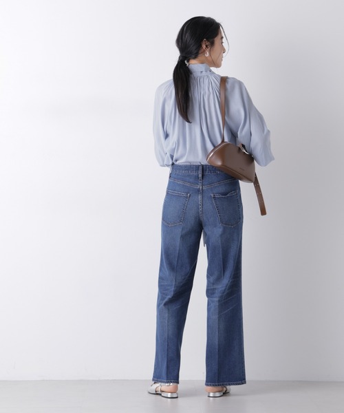 Healthy denim（ヘルシーデニム）の「Healthy DENIM/別注 Brownie（デニムパンツ・レディース・ライトブルー/ダークブルー・25/24/23）」の12枚目の写真
