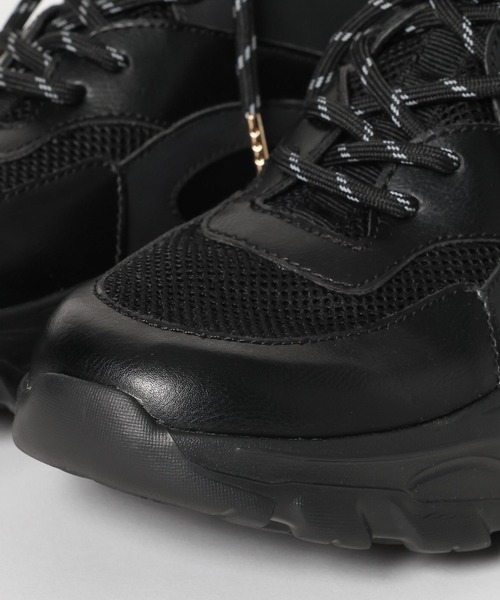 BAYFLOW（ベイフロー）の「[撥水・抗菌消臭]コードライトスニーカー（スニーカー・レディース・グレー/ブラック・MEDIUM/LARGE）」の9枚目の写真