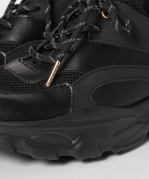 BAYFLOW（ベイフロー）の「[撥水・抗菌消臭]コードライトスニーカー（スニーカー・レディース・グレー/ブラック・MEDIUM/LARGE）」の10枚目の写真