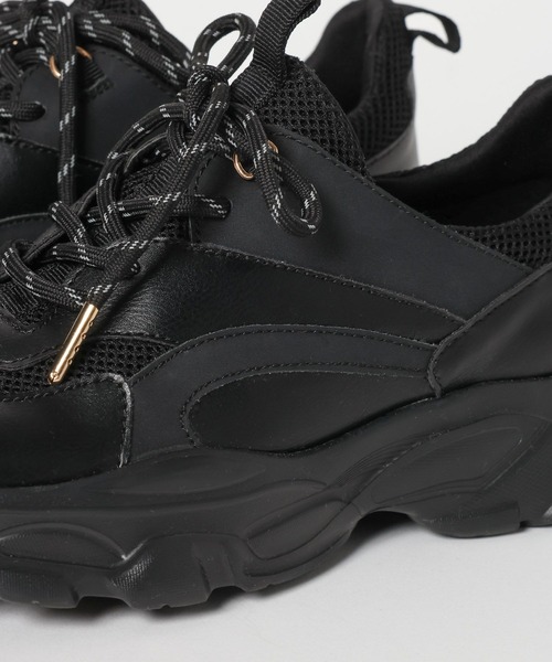 BAYFLOW（ベイフロー）の「[撥水・抗菌消臭]コードライトスニーカー（スニーカー・レディース・グレー/ブラック・MEDIUM/LARGE）」の12枚目の写真