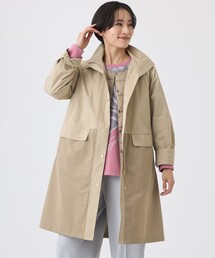 EVEX by KRIZIA（エヴェックスバイクリツィア）の「【はっ水・ウォッシャブル】ダウンライナーウイングカラーコート（ステンカラーコート）」