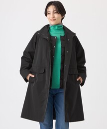 EVEX by KRIZIA（エヴェックスバイクリツィア）の「【はっ水・ウォッシャブル】ダウンライナーウイングカラーコート（ステンカラーコート）」