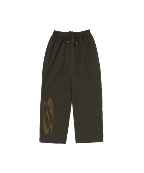 CARGOBROS(カーゴブロス)の「サークルロゴスウェットパンツ(カーキ)(スウェットパンツ・メンズ・その他・L/M)」の1枚目の写真