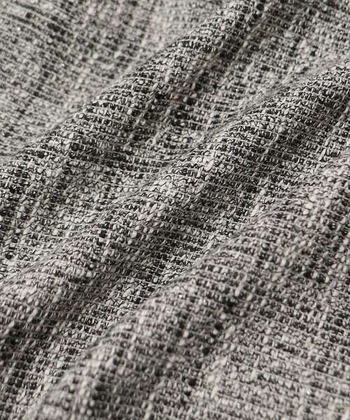 le.coeur blanc（ルクールブラン）の「ツイードフリンジノーカラージャケット（ノーカラージャケット・レディース・ブラック系その他・38）」の2枚目の写真