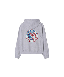 MENASOO（ミナス）の「Menasoo Hearttrack Hoodie_White Melange（パーカー）」