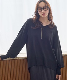 Elura | サラサラタッチVネックプルオーバー/643251(Tシャツ/カットソー)