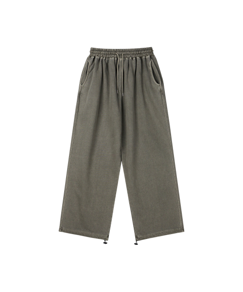 DOUBLE EIGHT（ダブルエイト）の「88ピグメントパンツ（カーキ）（スウェットパンツ・メンズ・カーキ・M/L/XL）」の5枚目の写真