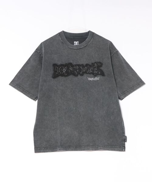 DC(ディーシー)の「DC/ディーシー 半袖 Tシャツ ロゴ アップリケ DST262016(Tシャツ/カットソー・メンズ・グレー系カモフラージュ/スミクロ・S/M/L/XL)」の10枚目の写真