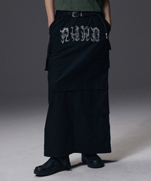 NOT4NERD（ノットフォーナード）の「W Ripstop Cargo Long Skirt - Black（スカート）」