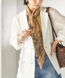 destin（デスティン）の「【一部SHIPS別注】destin: バンダナ カレ 90×90（ストール/ショール）」