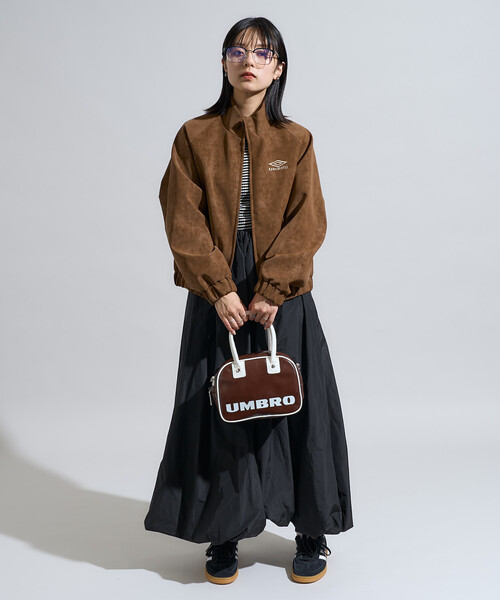 UMBRO × FREAK'S STORE/アンブロ 別注 LEATHERETTE STAND COLLAR