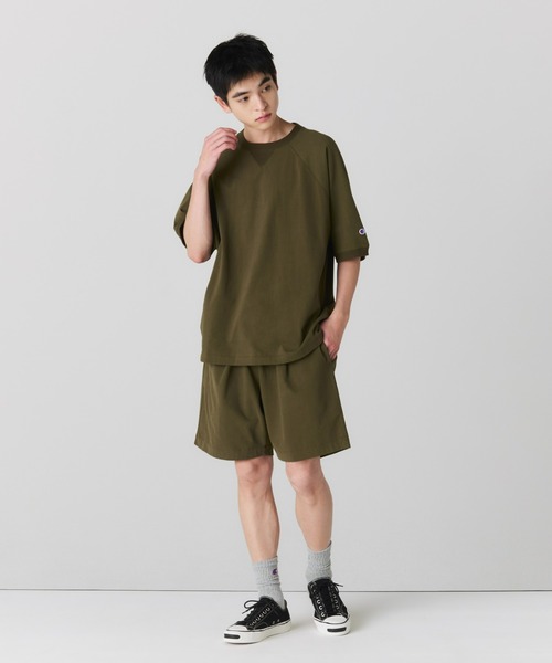 Champion(チャンピオン)の「【Champion/チャンピオン】直営限定コレクション メンズ ショートスリーブTシャツ(Tシャツ/カットソー・メンズ・オリーブ/ブラック系その他/アイボリー系/ホワイト・SMALL/MEDIUM/LARGE/X-LARGE)」の11枚目の写真