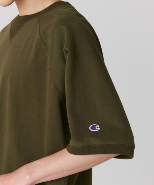 Champion(チャンピオン)の「【Champion/チャンピオン】直営限定コレクション メンズ ショートスリーブTシャツ(Tシャツ/カットソー・メンズ・オリーブ/ブラック系その他/アイボリー系/ホワイト・SMALL/MEDIUM/LARGE/X-LARGE)」の6枚目の写真