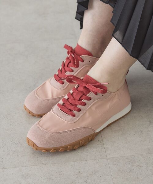 AMERICAN HOLIC（アメリカンホリック）の「ソフトスニーカー（スニーカー・レディース・オフホワイト/イエロー/ピンク・M/L/S）」の3枚目の写真