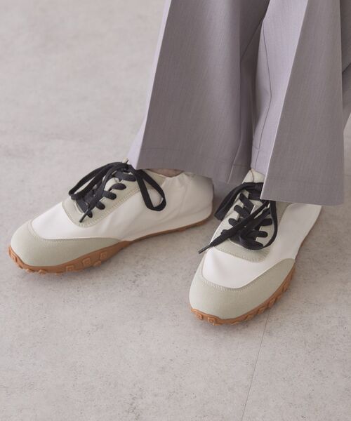 AMERICAN HOLIC（アメリカンホリック）の「ソフトスニーカー（スニーカー・レディース・オフホワイト/イエロー/ピンク・M/L/S）」の6枚目の写真