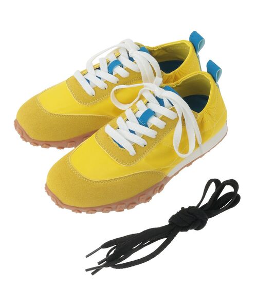 AMERICAN HOLIC（アメリカンホリック）の「ソフトスニーカー（スニーカー・レディース・オフホワイト/イエロー/ピンク・M/L/S）」の17枚目の写真