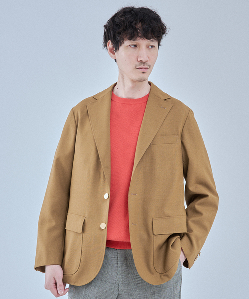 EDIFICE（エディフィス）の「ブレザー ジャケット（テーラードジャケット・メンズ・ネイビー/キャメル・38/40/42）」の6枚目の写真