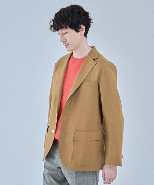 EDIFICE（エディフィス）の「ブレザー ジャケット（テーラードジャケット・メンズ・ネイビー/キャメル・38/40/42）」の7枚目の写真