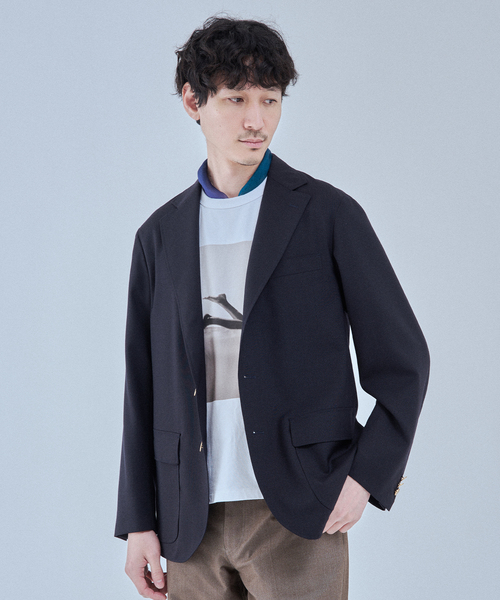 EDIFICE（エディフィス）の「ブレザー ジャケット（テーラードジャケット・メンズ・ネイビー/キャメル・38/40/42）」の17枚目の写真
