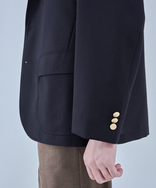 EDIFICE（エディフィス）の「ブレザー ジャケット（テーラードジャケット・メンズ・ネイビー/キャメル・38/40/42）」の21枚目の写真