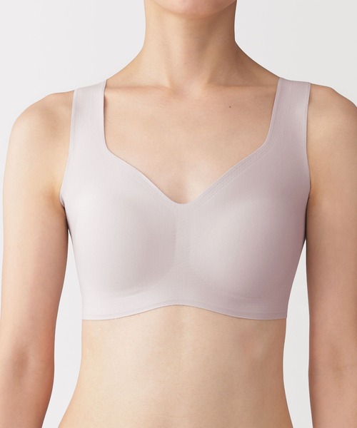 婦人 ひびきにくいハーフトップブラジャー（ブラジャー）｜無印良品
