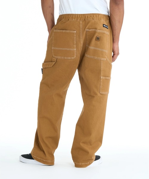 DC SHOES(ディーシーシューズ)の「DC SHOES メンズ 26 WIDE PAINTER PANT デニム ペインターパンツ 【2026年春夏モデル】/ウエストゴムドローコード付きボトムス(その他パンツ・メンズ・ライトブルー/ブラウン/ブラック系その他/グレー系その他2/インディゴブルー/ブルー系その他/ブラック・LARGE/X-LARGE/MEDIUM)」の11枚目の写真