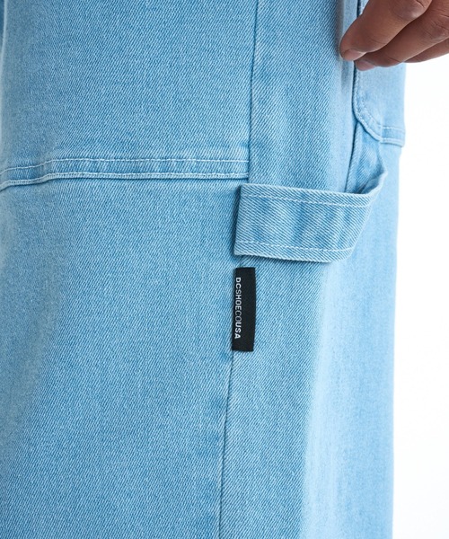 DC SHOES(ディーシーシューズ)の「DC SHOES メンズ 26 WIDE PAINTER PANT デニム ペインターパンツ 【2026年春夏モデル】/ウエストゴムドローコード付きボトムス(その他パンツ・メンズ・ライトブルー/ブラウン/ブラック系その他/グレー系その他2/インディゴブルー/ブルー系その他/ブラック・LARGE/X-LARGE/MEDIUM)」の16枚目の写真