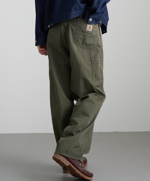 Carhartt WIP(カーハートダブリューアイピー)の「【Carhartt WIP】OG SINGLE KNEE PANT I036487(その他パンツ・メンズ・ブラック/グリーン・L/M/S)」の2枚目の写真