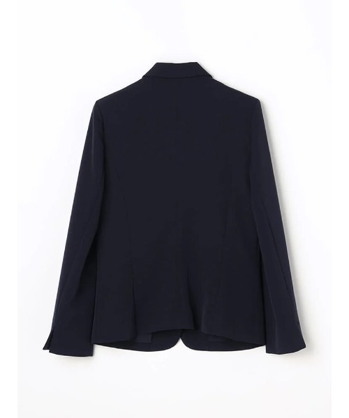 Perfect Suit FActory(パーフェクトスーツファクトリー)の「【上下セット】きれいめジャケット&パンツスーツ 洗える・ストレッチ ネイビー/グレー(ライトダブルクロス)(スーツセット・レディース・チャコールグレー/ネイビー・S/M/L/LL)」の14枚目の写真