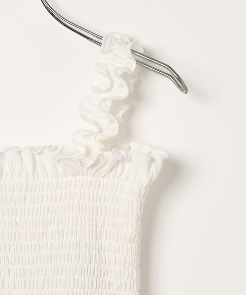 repipi armario(レピピ アルマリオ)の「シャーリングベアタンクトップ(タンクトップ・キッズ・ピンク/ドット/ブラック/オフホワイト・LARGE/MEDIUM/SMALL)」の5枚目の写真