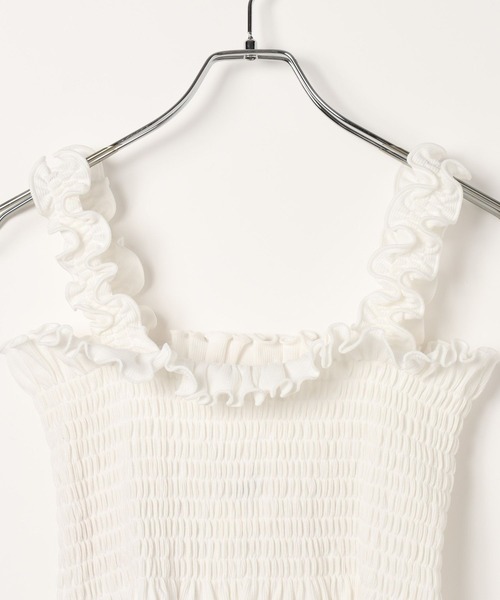 repipi armario(レピピ アルマリオ)の「シャーリングベアタンクトップ(タンクトップ・キッズ・ピンク/ドット/ブラック/オフホワイト・LARGE/MEDIUM/SMALL)」の7枚目の写真