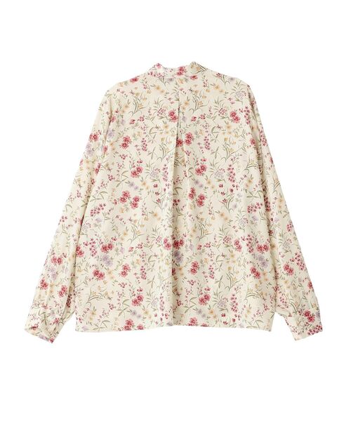 YECCA VECCA(イェッカヴェッカ)の「ボタニカルフラワー柄ボウタイブラウス(シャツ/ブラウス・レディース・アイボリー/ネイビー・FREE)」の17枚目の写真