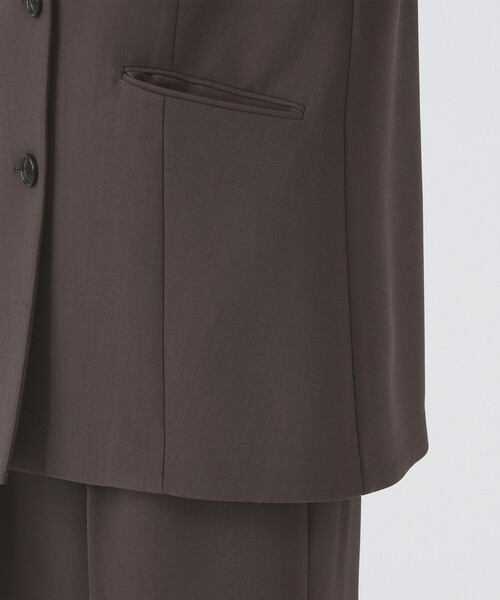 Ray BEAMS（レイビームス）の「2ボタン シングル ノースリーブ ジレ（ベスト・レディース・ブラック/ダークブラウン・0/1）」の17枚目の写真