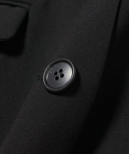 Ray BEAMS（レイビームス）の「2ボタン シングル ノースリーブ ジレ（ベスト・レディース・ブラック/ダークブラウン・0/1）」の3枚目の写真