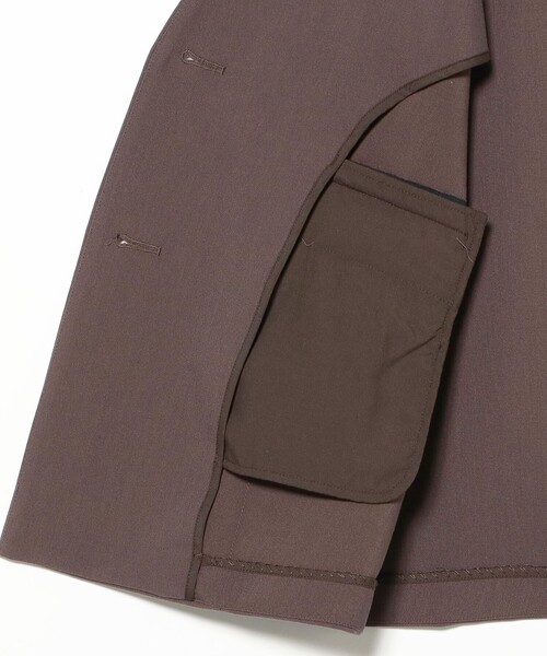 Ray BEAMS（レイビームス）の「2ボタン シングル ノースリーブ ジレ（ベスト・レディース・ブラック/ダークブラウン・0/1）」の7枚目の写真