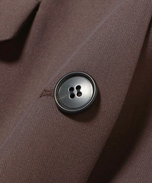 Ray BEAMS（レイビームス）の「2ボタン シングル ノースリーブ ジレ（ベスト・レディース・ブラック/ダークブラウン・0/1）」の9枚目の写真