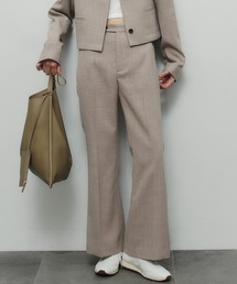 anuans | セミフレアパンツ(スラックス)