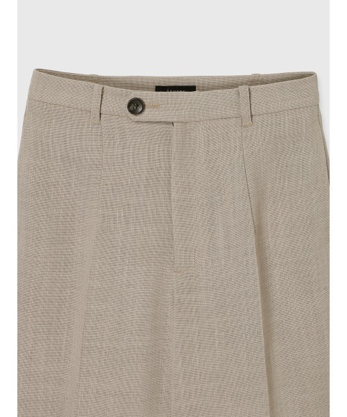 anuans（アニュアンス）の「セミフレアパンツ（スラックス・レディース・ダークネイビー/アイボリー/ベージュ・MEDIUM/SMALL）」の20枚目の写真