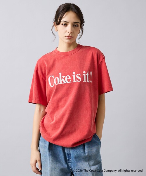 GOOD ROCK SPEED(グッドロックスピード)の「【GOOD ROCK SPEED/グッドロックスピード】Coca-Cola Tシャツ(Tシャツ/カットソー・メンズ・ブラック/レッド/ホワイト・M/L/XL)」の3枚目の写真