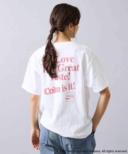 GOOD ROCK SPEED(グッドロックスピード)の「【GOOD ROCK SPEED/グッドロックスピード】Coca-Cola Tシャツ(Tシャツ/カットソー・メンズ・ブラック/レッド/ホワイト・M/L/XL)」の1枚目の写真